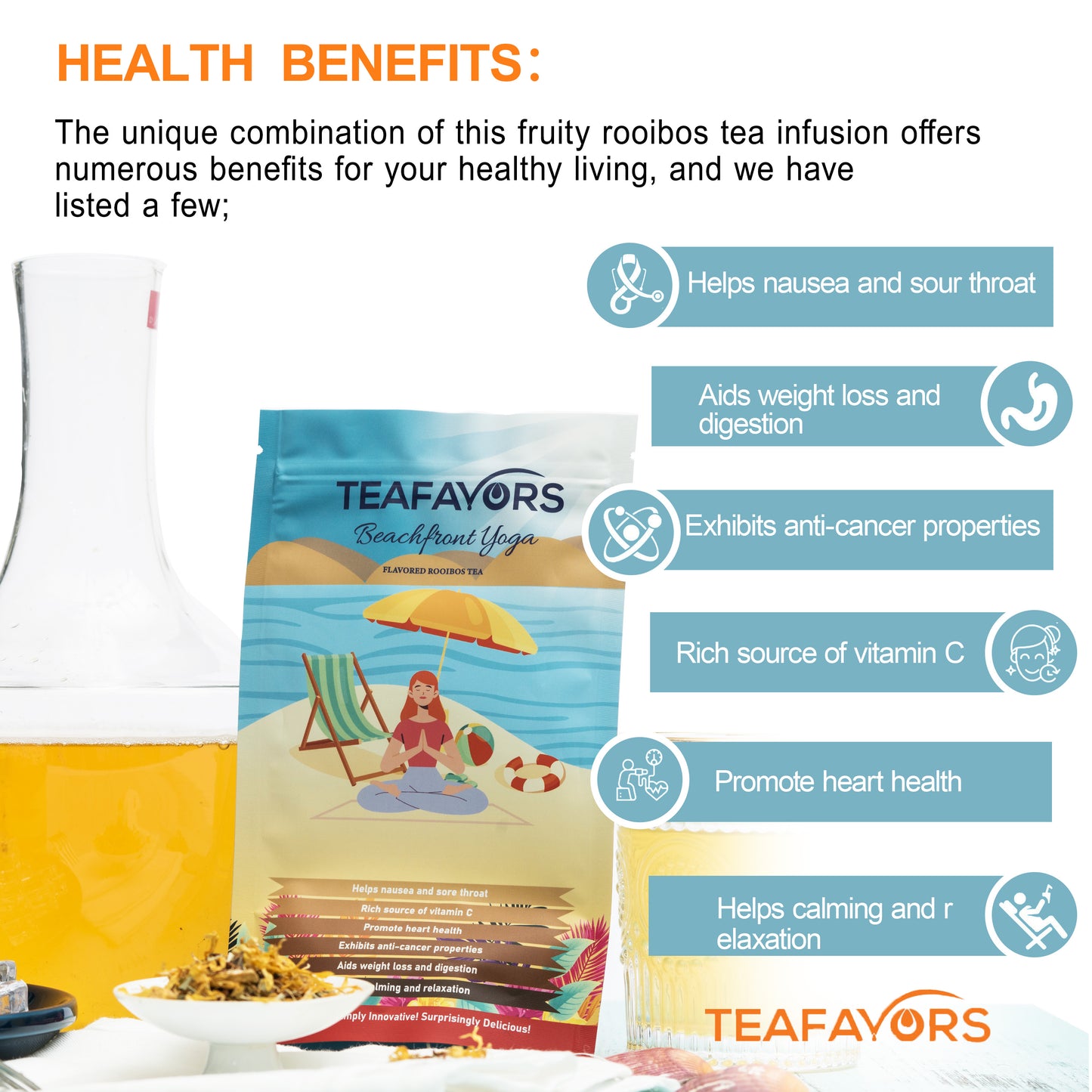 Beachfront Yoga - Rooibos Tea