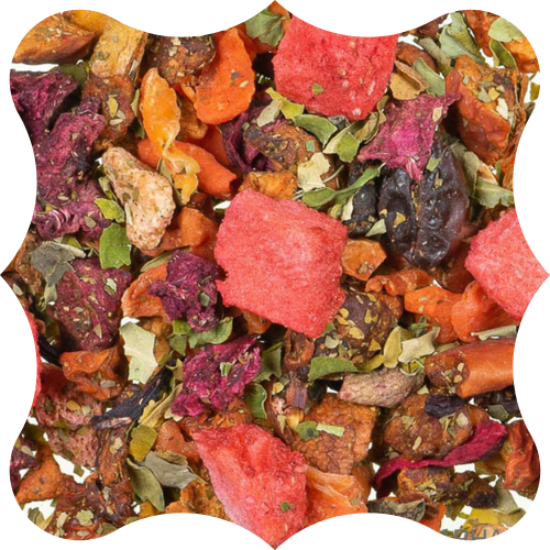 Strawberry Moringa Blues - Fruit Tea